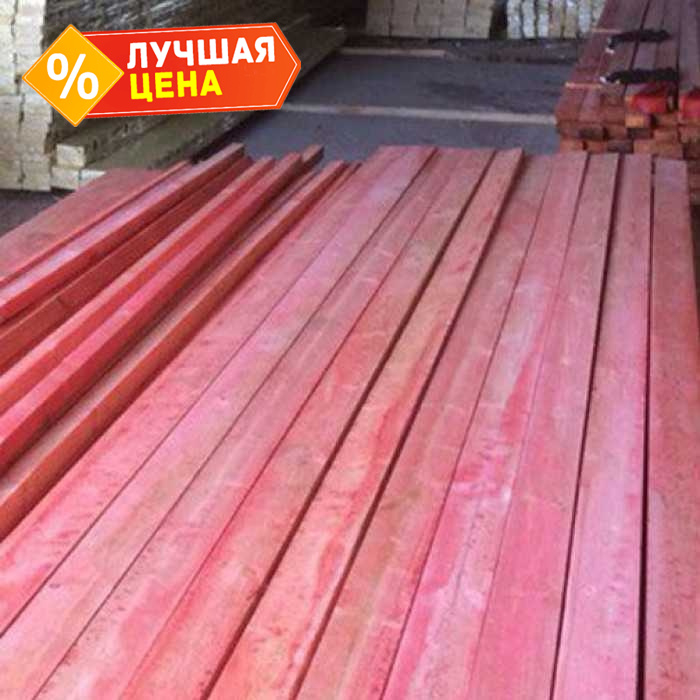 Рейка антисептированная сухая 15х40х3000 сорт АВ